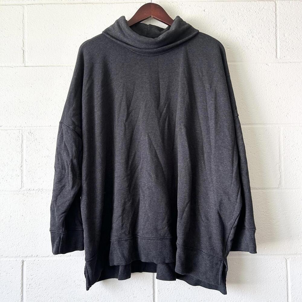 Time and Tru Gray Turtleneck Long Sleeve Sweater Women’s XXL